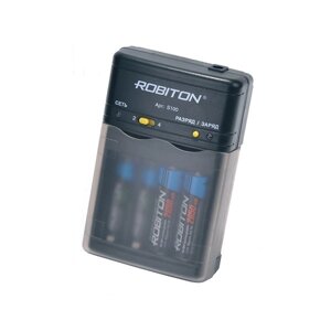 Зарядное устройство Robiton Smart S100 для зарядки ААА и АА