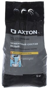 АКСТОН цемент М-500 белый (5кг)