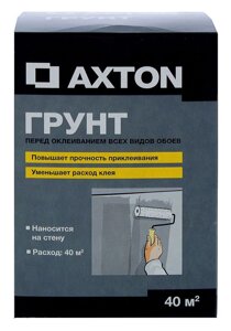 АКСТОН грунтовка перед поклейкой обоев сухая (0,08кг)