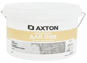 АКСТОН шпатлевка для OSB белая (3кг)