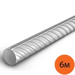 Арматура А3 6мм стальная рифленая (6м)