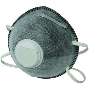 БИБЕР 96203 маска малярная с угольным фильтром и клапаном