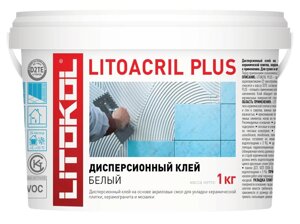 ЛИТОКОЛ Литоакрил Плюс клей для плитки готовый (1кг)