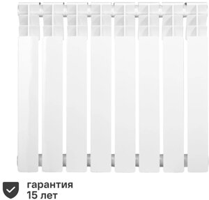 МОНЛАН Биметал радиатор биметаллический 1" 500/80 (8 секций)