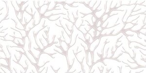 НЕФРИТ Шелби Светлые Кораллы декор настенный 200х400х8мм (15шт) (1,2 кв. м.)