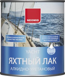 НЕОМИД Яхтный лак алкидно-уретановый (0,75л) глянцевый