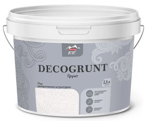 ПАРАД Декогрунт грунтовка для сухих и влажных помещений белая (2.5л)