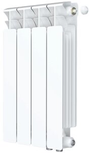 РИФАР База Вентиль радиатор биметаллический 3/4" 500 мм (4 секций) правое подключение