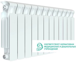 РИФАР Монолит радиатор биметаллический 3/4" 350 мм (12 секций)