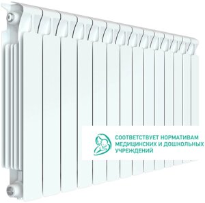 РИФАР Монолит радиатор биметаллический 3/4" 500 мм (14 секций)