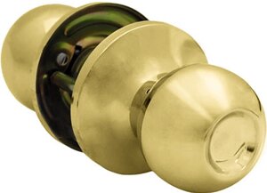 ШЛОСС 42032 KL-01 защелка дверная с ручкой шар золото