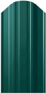 Штакетник-П двухсторонний зеленый (1,5м)
