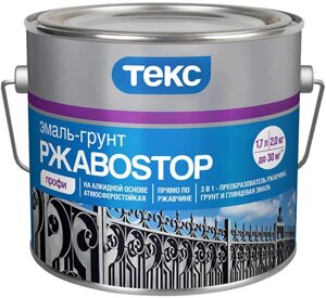 ТЕКС РжавоСтоп краска по ржавчине белая (2кг)