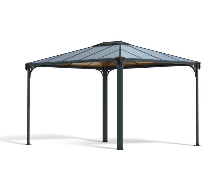 Беседка открытая Martinique 3600 Garden Gazebo Grey Bronze (2, 96х3