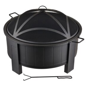 Костровая чаша Hugett Fire Pit 10277B (диам. 76х50см, 10,4кг)