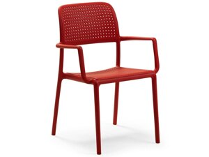 Кресло Bora Red (59х58,5х86см) красное