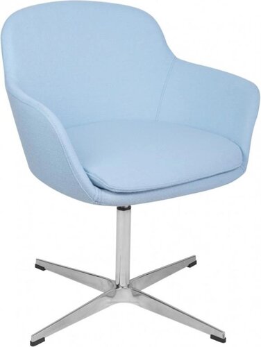 Кресло дизайнерское A646-5 (Elegance S) светло-голубое