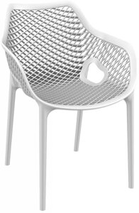 Кресло пластиковое Air XL (57х60х81см) белое