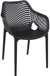 Кресло пластиковое Air XL (57х60х81см) черное