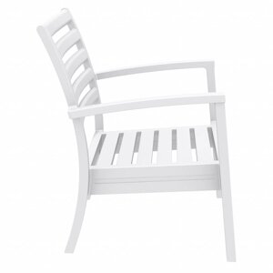 Кресло пластиковое Artemis XL (71х76х89см) белое