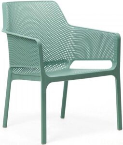 Кресло пластиковое Net Relax (67х71х86,5см) ментоловое