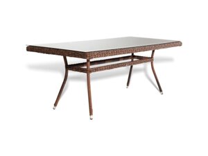 Обеденный стол Латте (200х90х75см) коричневого цвета