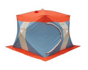 Палатка рыбака Нельма Куб 3 Люкс (230х230х190см) с внутренним тентом