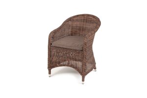 Равенна плетеное кресло (57х68х81см) коричневое