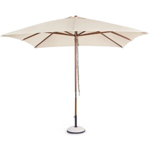 Садовый зонт Неаполь бежевый квадратный (3х3м)