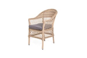 Сицилия кресло (стул с подлокотниками) (59х64х82см) с подушкой