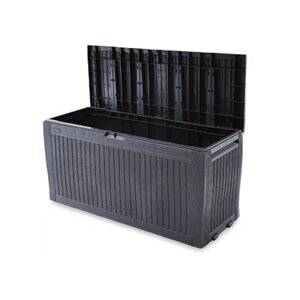 Сундук лавочка Comfy Storage Box антрацит (117х45х57,5см - 270л) (Комфи Сторадж Бокс)