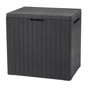 Сундук пуф City Storage Box 113л (57,8х44х55см) графит