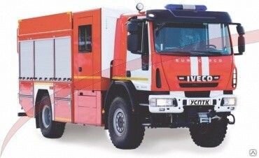 Автоцистерна пожарная АЦ 3,0-40 IVECO от компании СТРОИТЕЛЬНОЕ ОБОРУДОВАНИЕ - фото 1