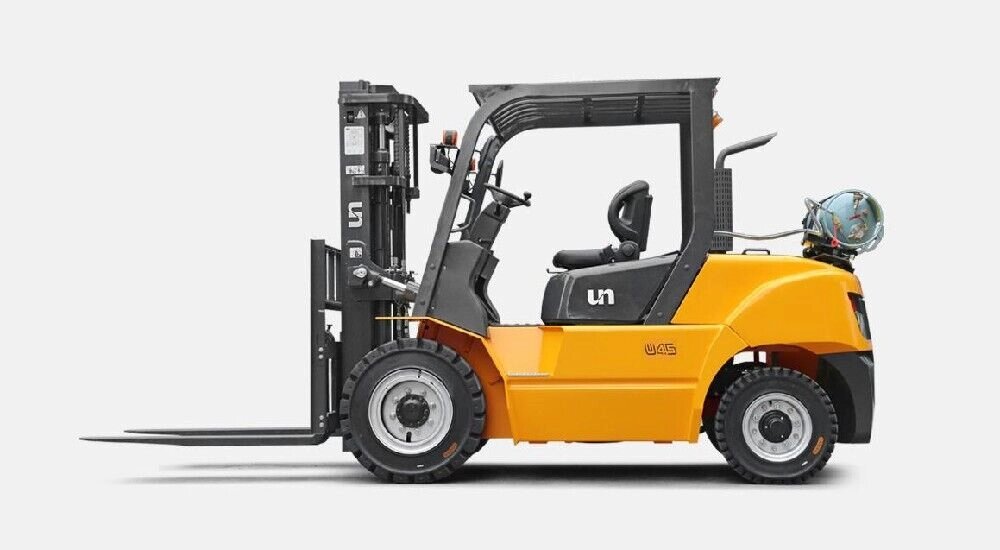 Бензиновый / газовый погрузчик UN Forklift FGL40T от компании СТРОИТЕЛЬНОЕ ОБОРУДОВАНИЕ - фото 1