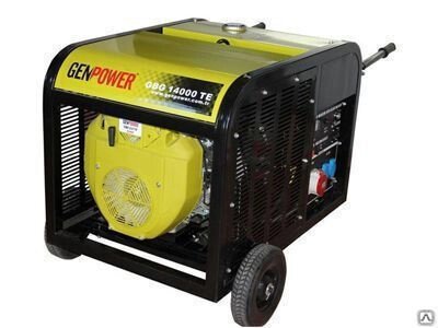 Бензогенератор GenPower GBS 12000ME от компании СТРОИТЕЛЬНОЕ ОБОРУДОВАНИЕ - фото 1