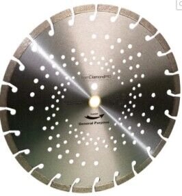 Диск алмазный 0400x3,6x25,4 TeamDiamondPro Standart Q по бетону от компании СТРОИТЕЛЬНОЕ ОБОРУДОВАНИЕ - фото 1