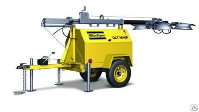 Дизельная осветительная мачта Atlas Copco QLT M10P от компании СТРОИТЕЛЬНОЕ ОБОРУДОВАНИЕ - фото 1