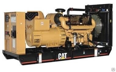 Дизельный генератор (ДГУ) 1020 кВт Caterpillar 3512 1400kVA от компании СТРОИТЕЛЬНОЕ ОБОРУДОВАНИЕ - фото 1