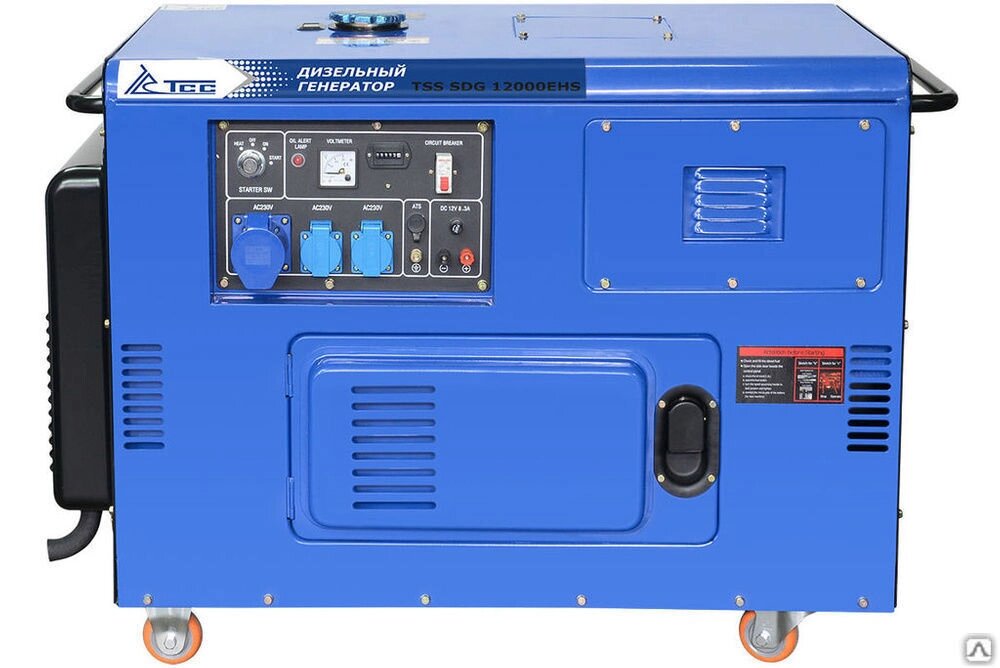 Дизельный генератор TSS SDG 12000EHS от компании СТРОИТЕЛЬНОЕ ОБОРУДОВАНИЕ - фото 1