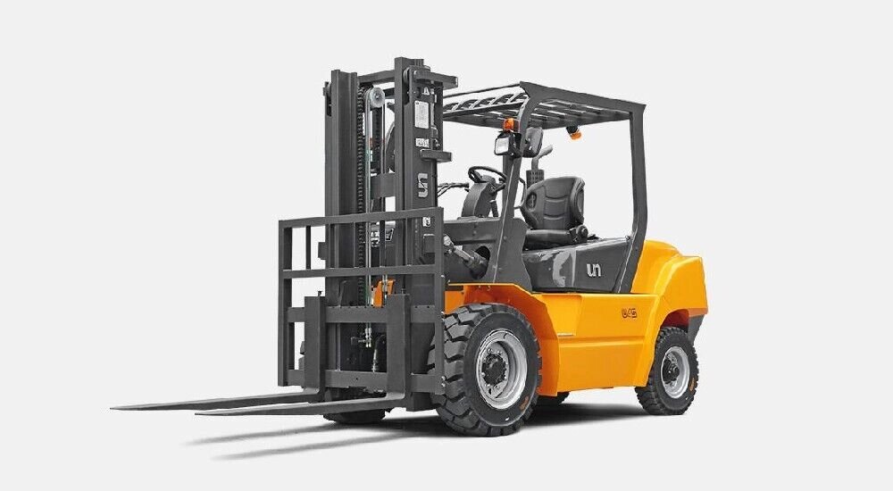 Дизельный вилочный погрузчик UN Forklift FD40T от компании СТРОИТЕЛЬНОЕ ОБОРУДОВАНИЕ - фото 1