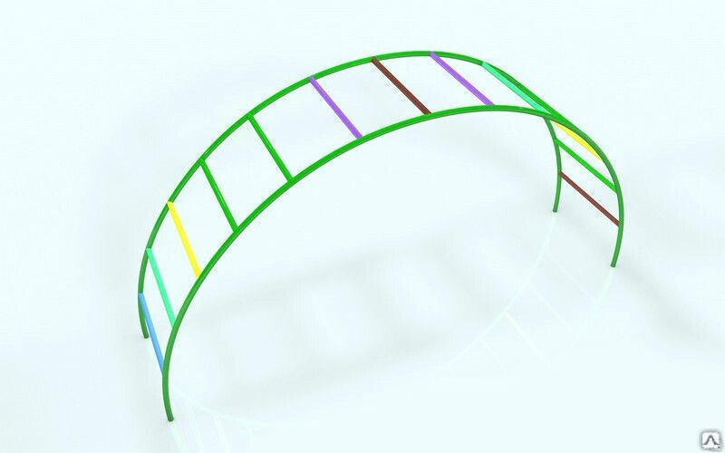 Элемент "Радуга" (тип-6) от компании СТРОИТЕЛЬНОЕ ОБОРУДОВАНИЕ - фото 1