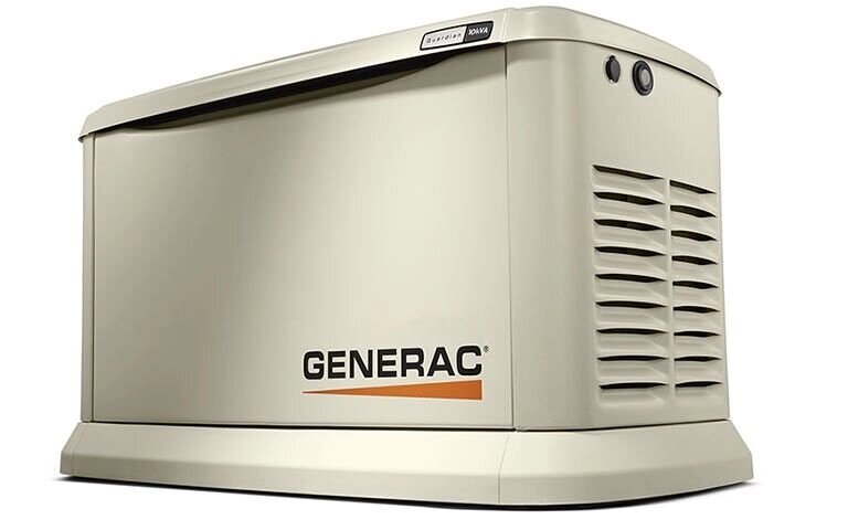 Генератор газовый резервный Generac G00714500 в шумозащитном кожухе под АВР 10 кВА от компании СТРОИТЕЛЬНОЕ ОБОРУДОВАНИЕ - фото 1