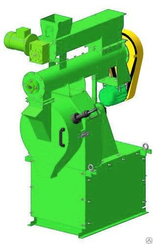 Гранулятор кормов кольцевой (пеллетайзер) ГКМ-250К от компании СТРОИТЕЛЬНОЕ ОБОРУДОВАНИЕ - фото 1