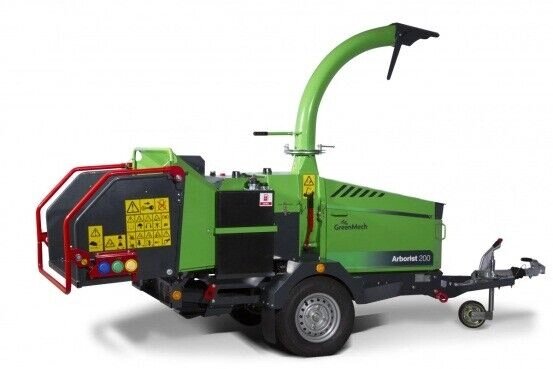 Измельчитель древесины Greenmech Arborist 200P от компании СТРОИТЕЛЬНОЕ ОБОРУДОВАНИЕ - фото 1