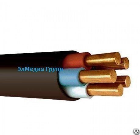 Кабель силовой ВВГнг, размер сечения: 5х10 от компании СТРОИТЕЛЬНОЕ ОБОРУДОВАНИЕ - фото 1