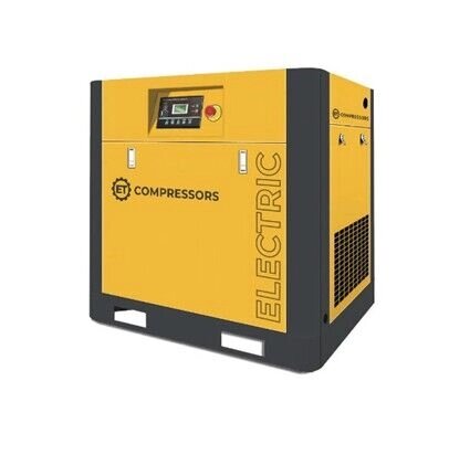 Компрессор электрический ET-Compressors ET SL 11 (IP54) на раме от компании СТРОИТЕЛЬНОЕ ОБОРУДОВАНИЕ - фото 1