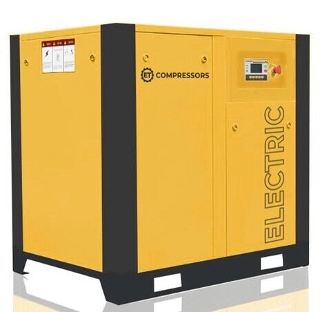 Компрессор электрический ET-Compressors ET SL 110 (IP54) на раме от компании СТРОИТЕЛЬНОЕ ОБОРУДОВАНИЕ - фото 1