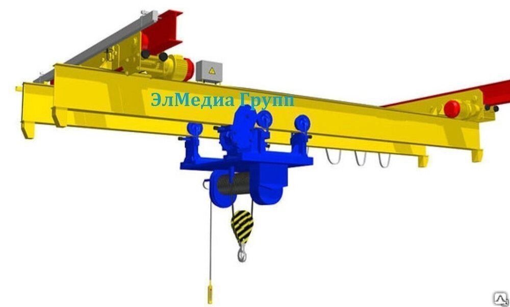 Кран-балка опорная, подвесная, расчет, производство, монтаж от компании СТРОИТЕЛЬНОЕ ОБОРУДОВАНИЕ - фото 1