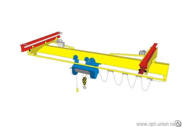 Кран-балка подвесная, опорная, мостовая от компании СТРОИТЕЛЬНОЕ ОБОРУДОВАНИЕ - фото 1