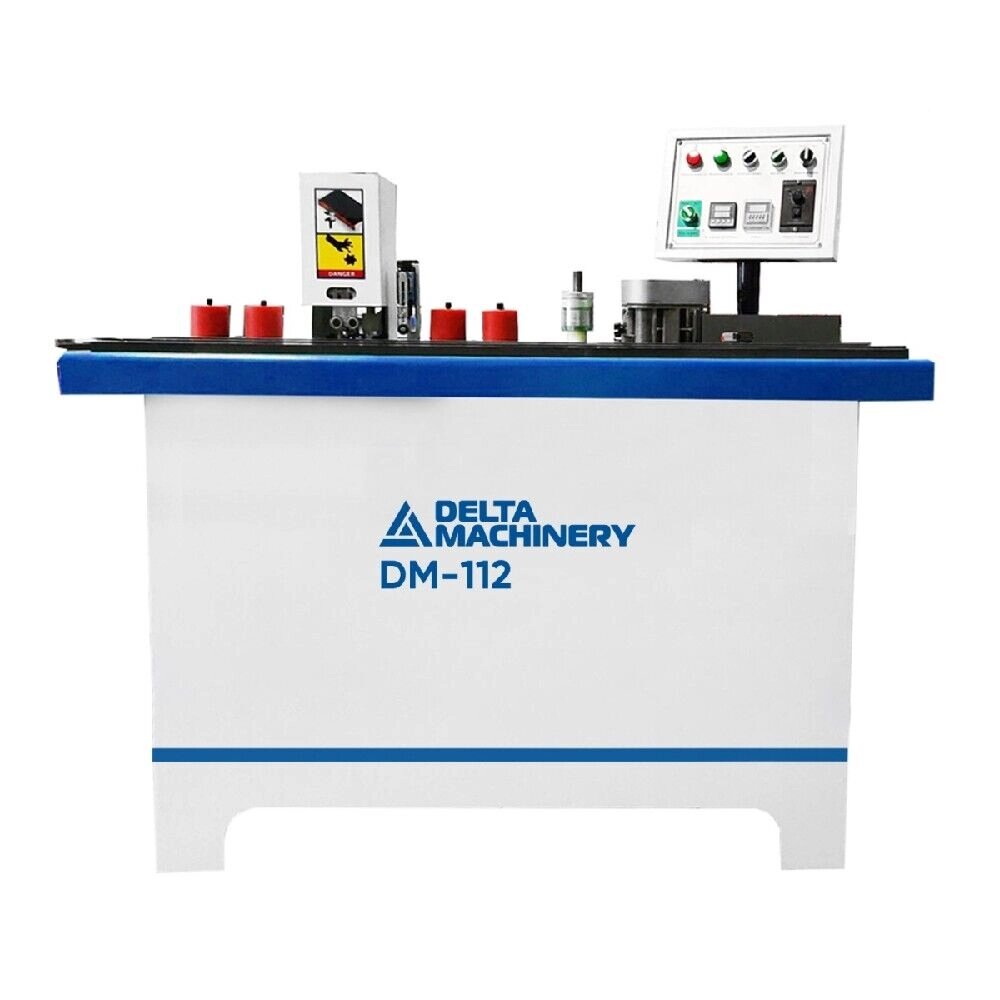 Кромкооблицовочный станок DELTAMACHINERY DM-112 от компании СТРОИТЕЛЬНОЕ ОБОРУДОВАНИЕ - фото 1